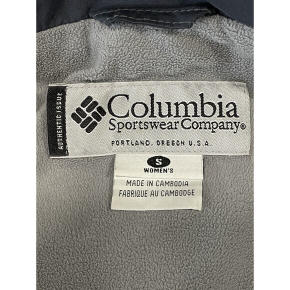 COLUMBIA SPORTSWEAR Waterproof Green/Gray Jacket With Hood Women's Size Small - Picture 11 of 15